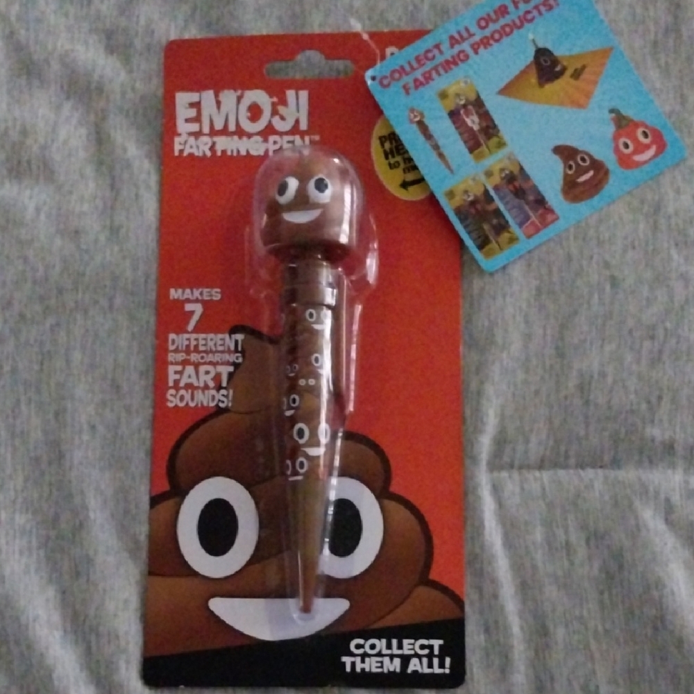 Emoji Poop Fart Pen